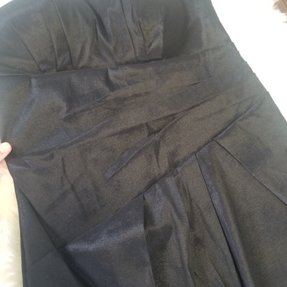 Daisy Black Classic Mini Prom Cocktail Evening Event Dress Wedding Size Large - Picture 5 of 11